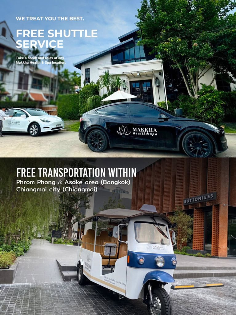 makkha free shuttle service chaingmai and bangkok
