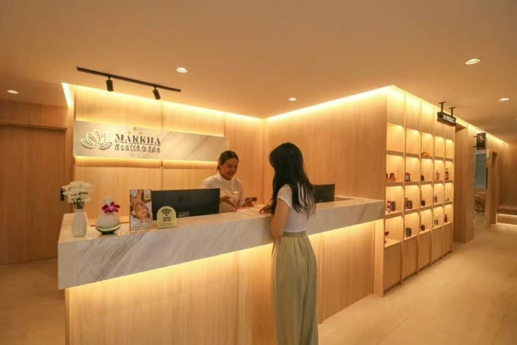 麥加水療中心 水療接待處 健康水療養生中心