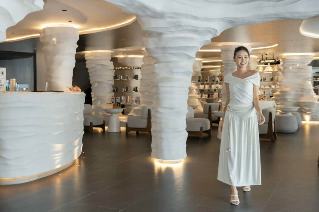 막카 스파 스파 인테리어 디자인 럭셔리 리조트 웰니스 센터