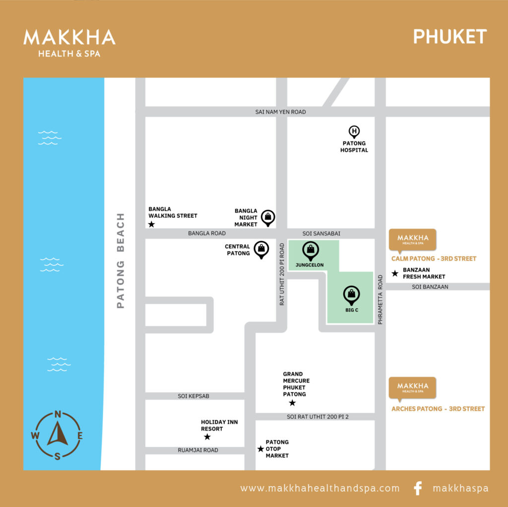 makkha spa free shuttle service at patong phuket thailand